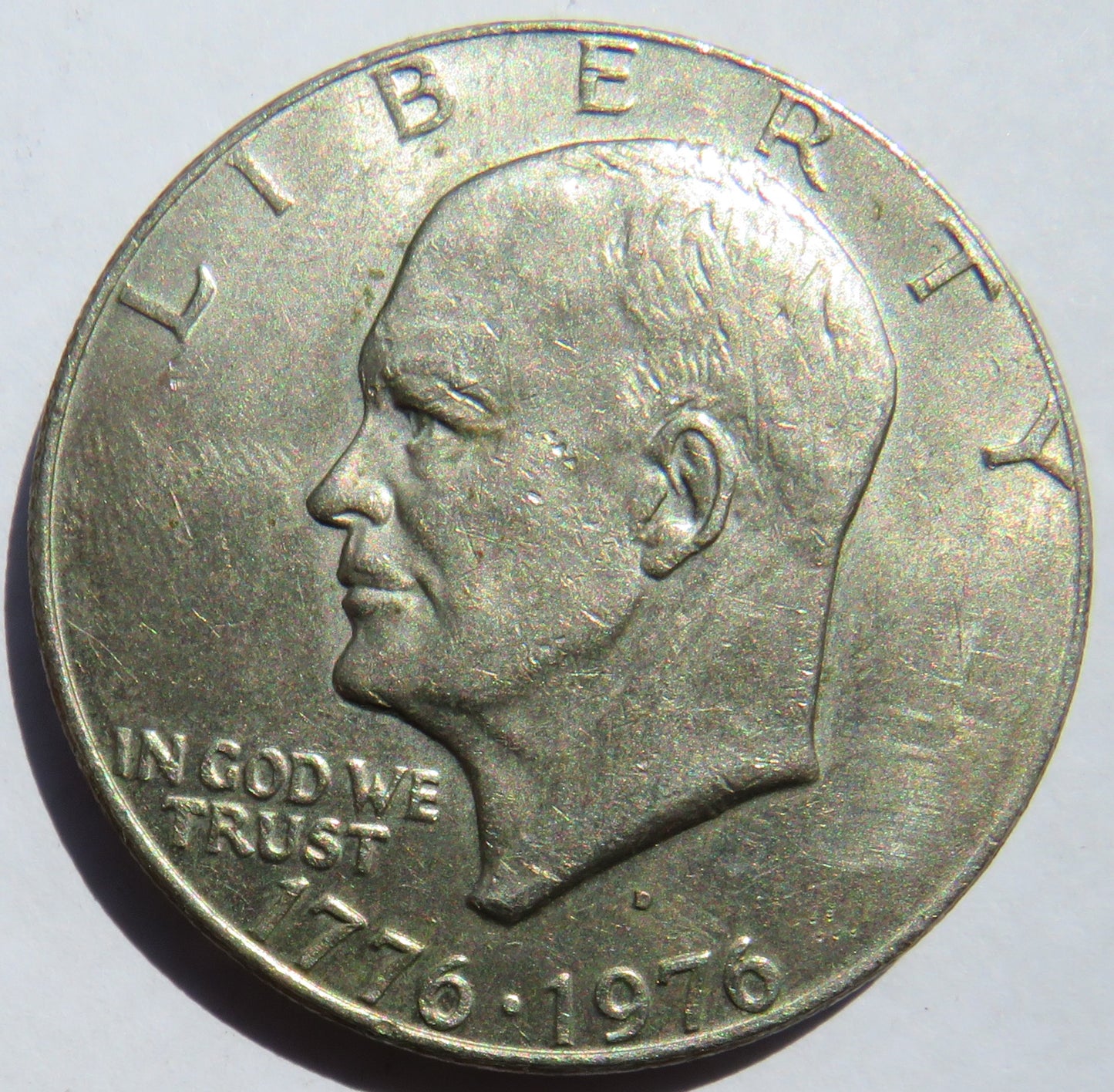 1976 USA Eisenhower $1 One Dollar Coin