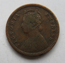 Load image into Gallery viewer, 1889 Queen Victoria India 1/12 Anna Coin
