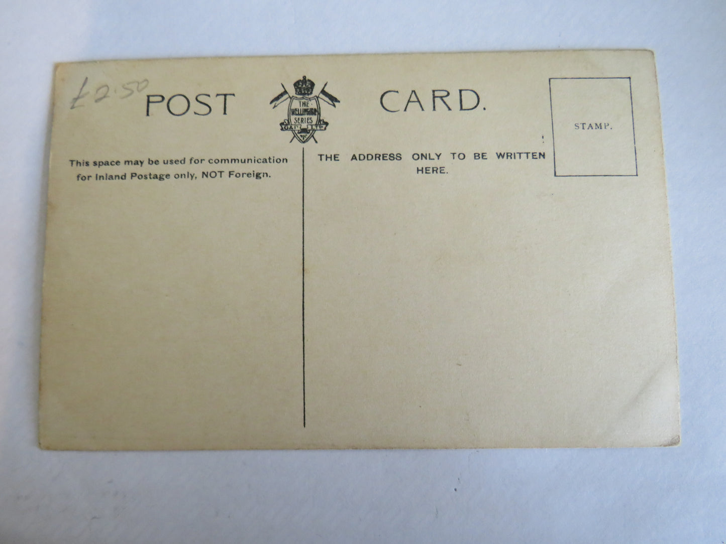 Vintage Warship Postcard of The H.M.S. "Hogue" Cruiser
