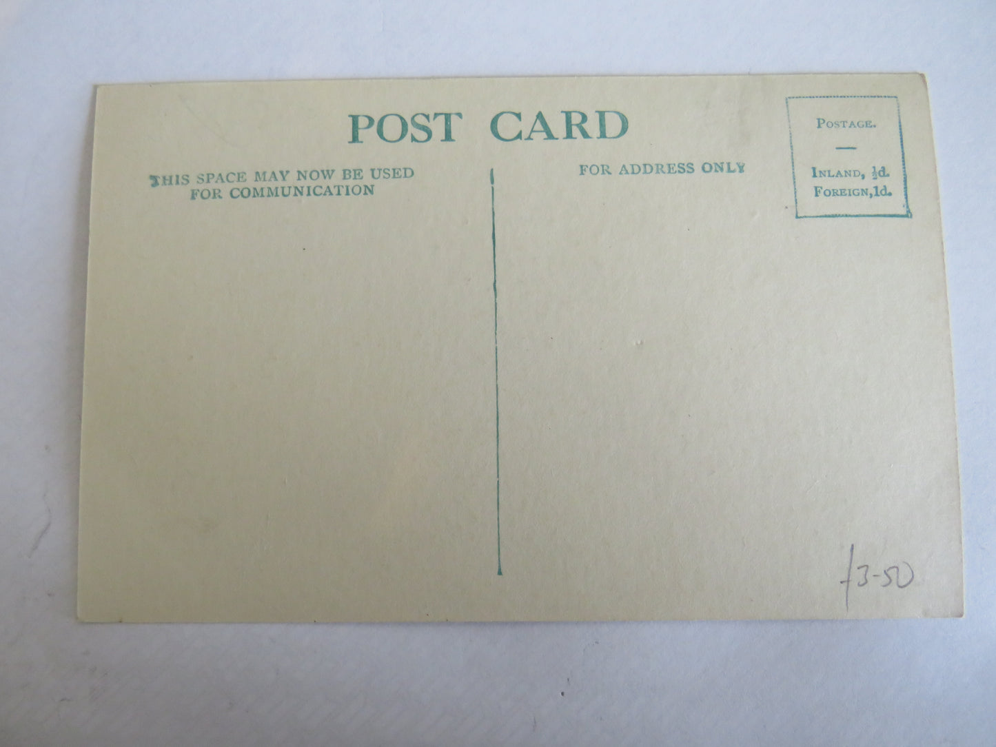 Vintage Warship Postcard of The H.M.S. "Princess Royal"
