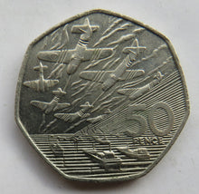 Load image into Gallery viewer, 1994 Great Britain 50p Fifty Pence Coin - D-Day Landing
