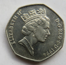 Load image into Gallery viewer, 1994 Great Britain 50p Fifty Pence Coin - D-Day Landing
