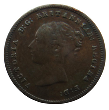 Load image into Gallery viewer, 1843 Queen Victoria Half Farthing Coin Great Britain
