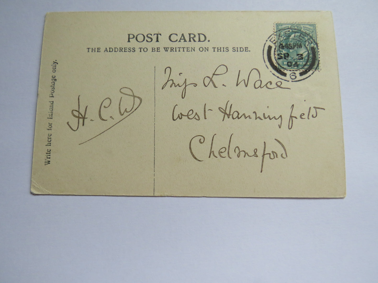 Vintage Postcard of Exeter Cathedral, 1904