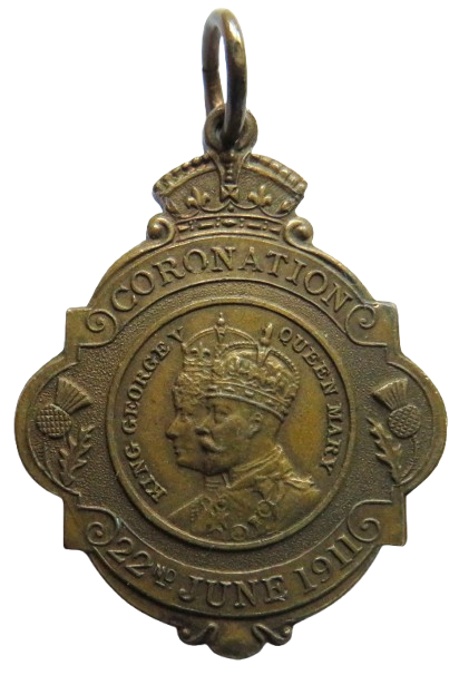 Corporation of Glasgow 1911 George V Coronation Medal