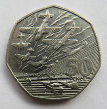 Load image into Gallery viewer, 1994 Great Britain 50p Fifty Pence Coin - D-Day Landing
