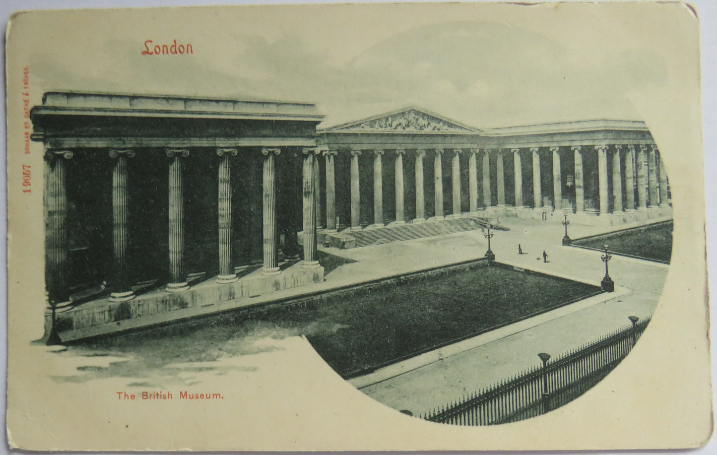 Vintage Postcard of The British Museum, London