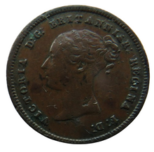 Load image into Gallery viewer, 1844 Queen Victoria Half Farthing Coin Great Britain
