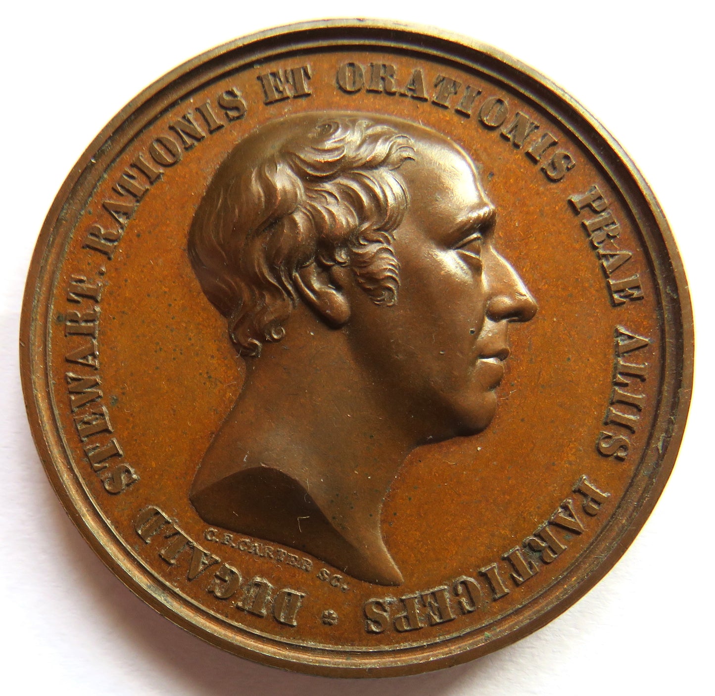 Antique Medal Dugald Stewart Edinburgh University