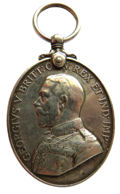 WWI King George V Territorial Efficiency Silver Medal 1666202 SGT A. McKellar R.G.A