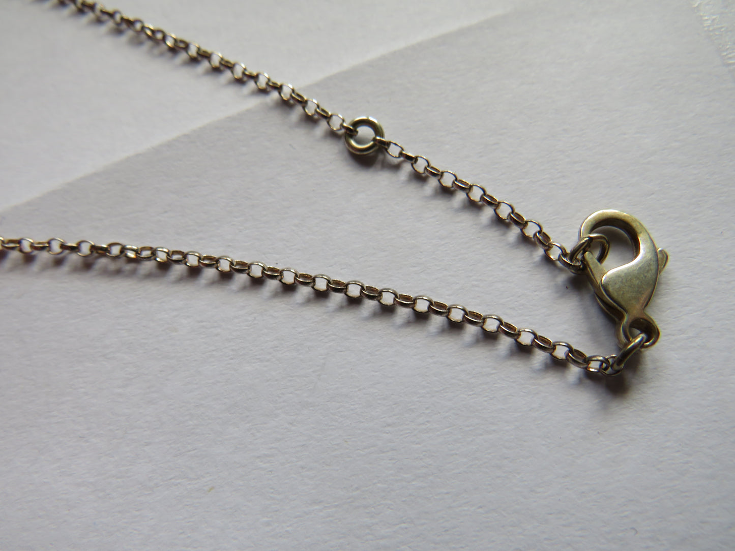 Stylish Ladies Sterling Silver Necklace In The Celtic Style