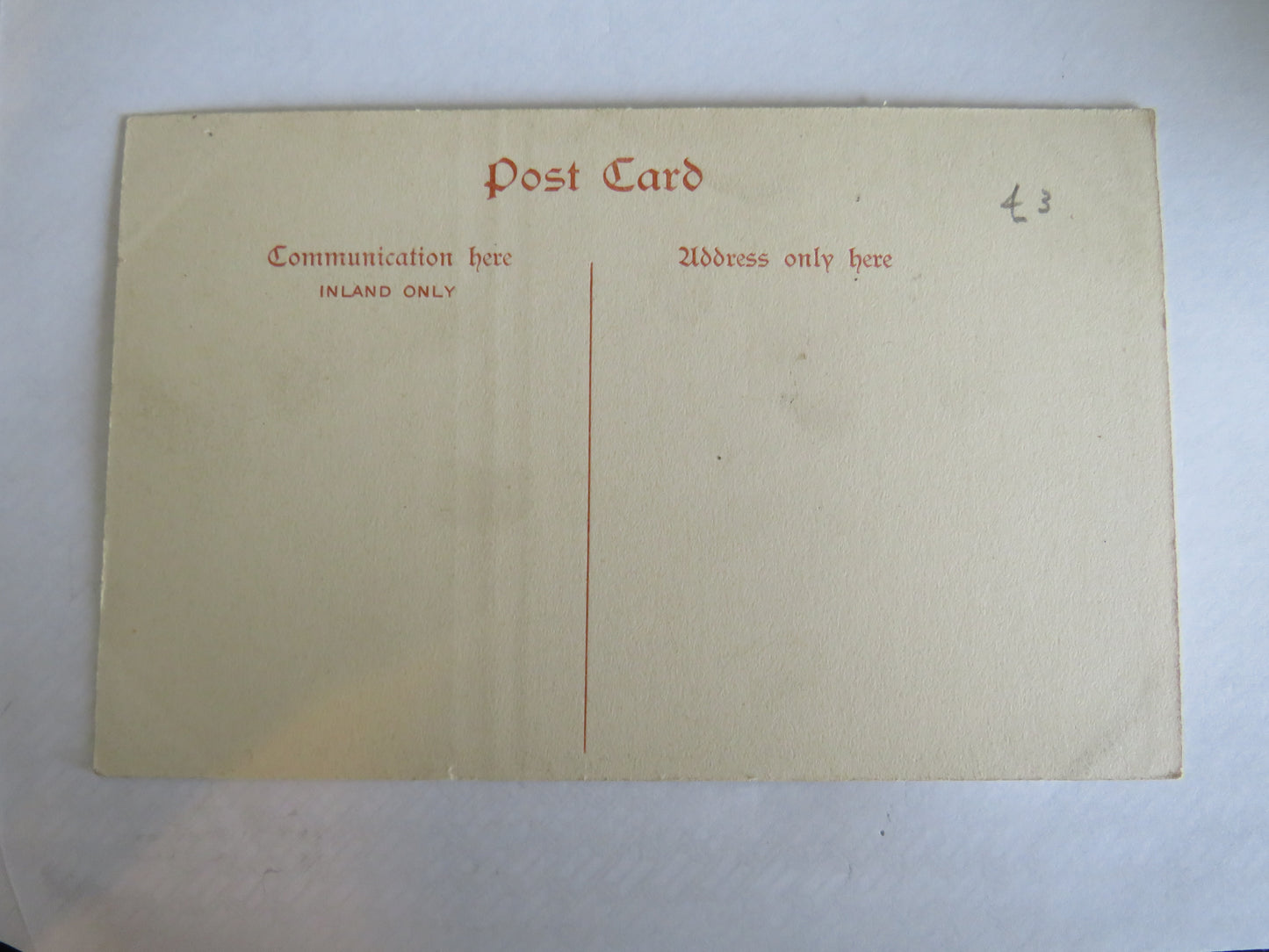 Vintage Ship Postcard of HMS / H.M.S. Eurylous