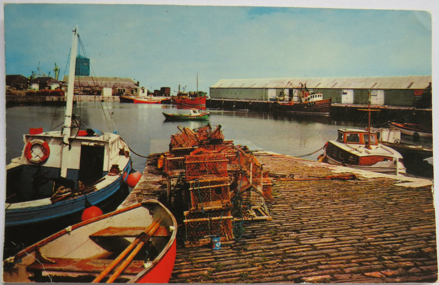 Vintage Postcard of Kirkwall Harbour, Orkney, 1976