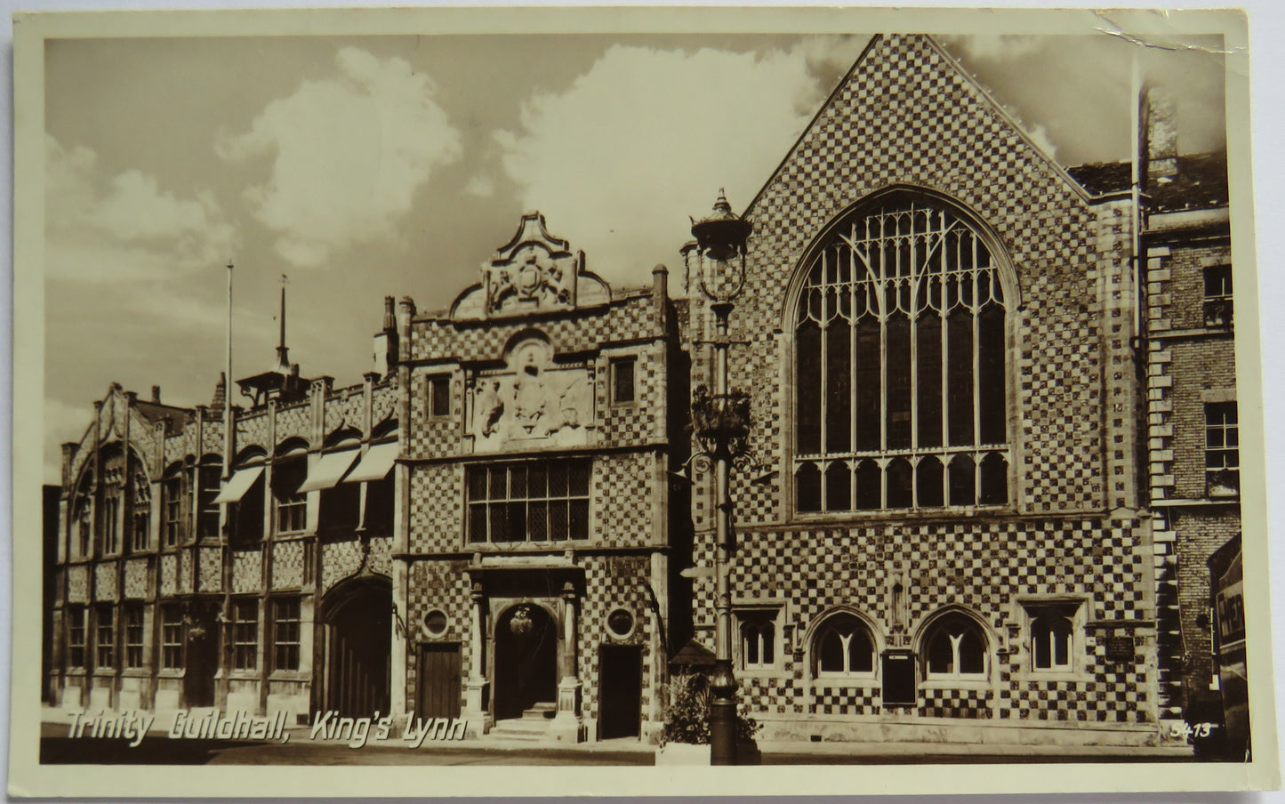 Vintage Postcard of Trinity Guildhall, King's Lynn, 1954
