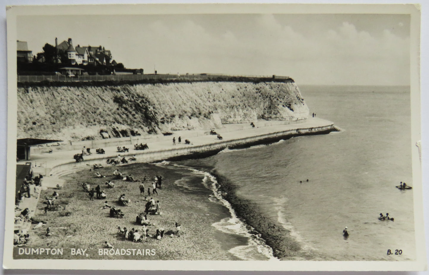 Vintage Postcard of Dumpton Bay, Broadstairs