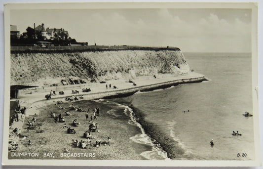 Vintage Postcard of Dumpton Bay, Broadstairs