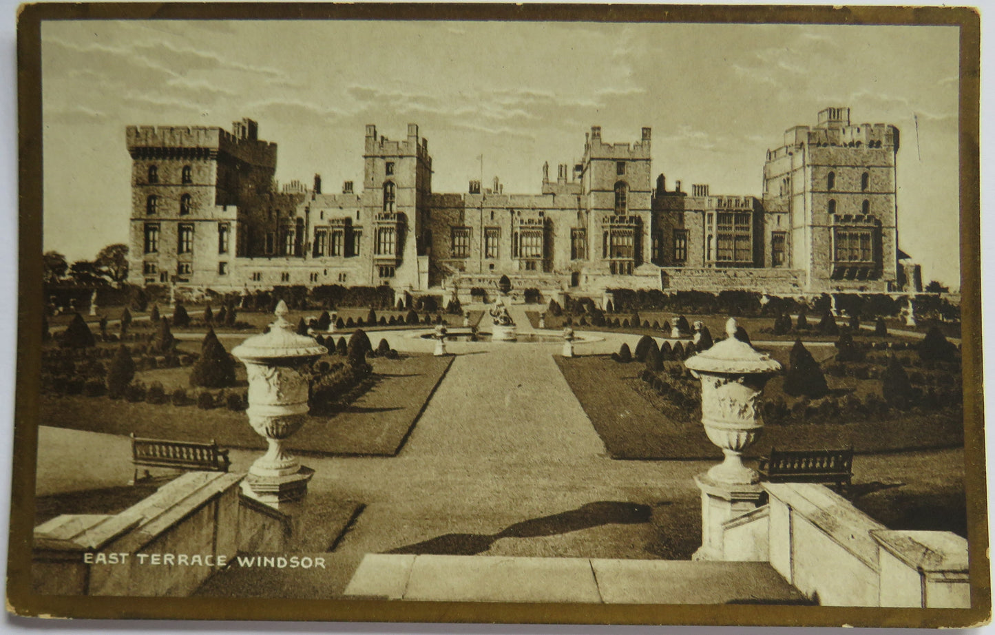 Vintage Postcard of East Terrace, Windsor