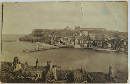 Vintage Postcard Of East Cliffe, Whitby