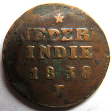 Load image into Gallery viewer, 1836-J Netherlands East Indies Sumatra Island 2 Cents Coin
