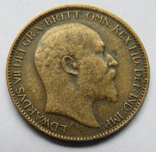 Load image into Gallery viewer, 1909 King Edward VII Farthing Coin - Great Britain
