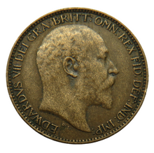 Load image into Gallery viewer, 1909 King Edward VII Farthing Coin - Great Britain
