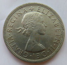 Load image into Gallery viewer, 1962 Queen Elizabeth II Halfcrown Coin - Great Britain
