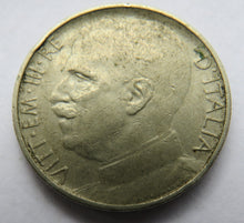 Load image into Gallery viewer, 1925 Italy 50 Centesimi Coin
