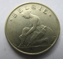 Load image into Gallery viewer, 1922 Belgium One Franc Coin
