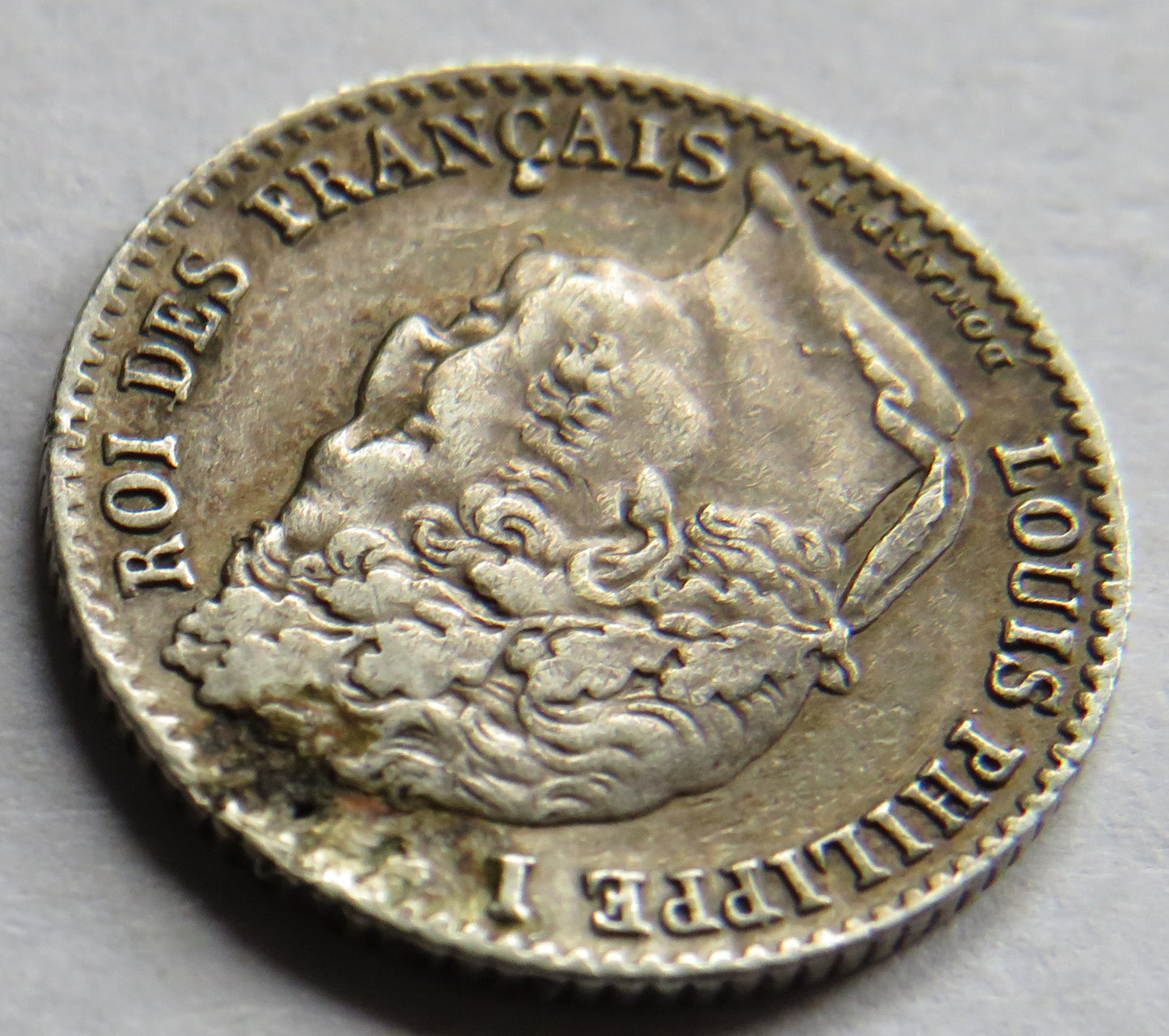 1836-B Louis-Philippe France Silver 1/4 Franc Coin