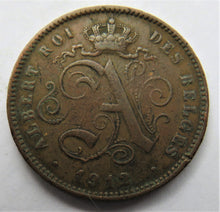 Load image into Gallery viewer, 1912 Belgium 2 Centimes Coin
