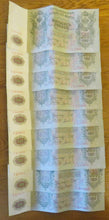 Load image into Gallery viewer, 9 Consecutive 1912 Russia 500 Roubles Large Banknotes
