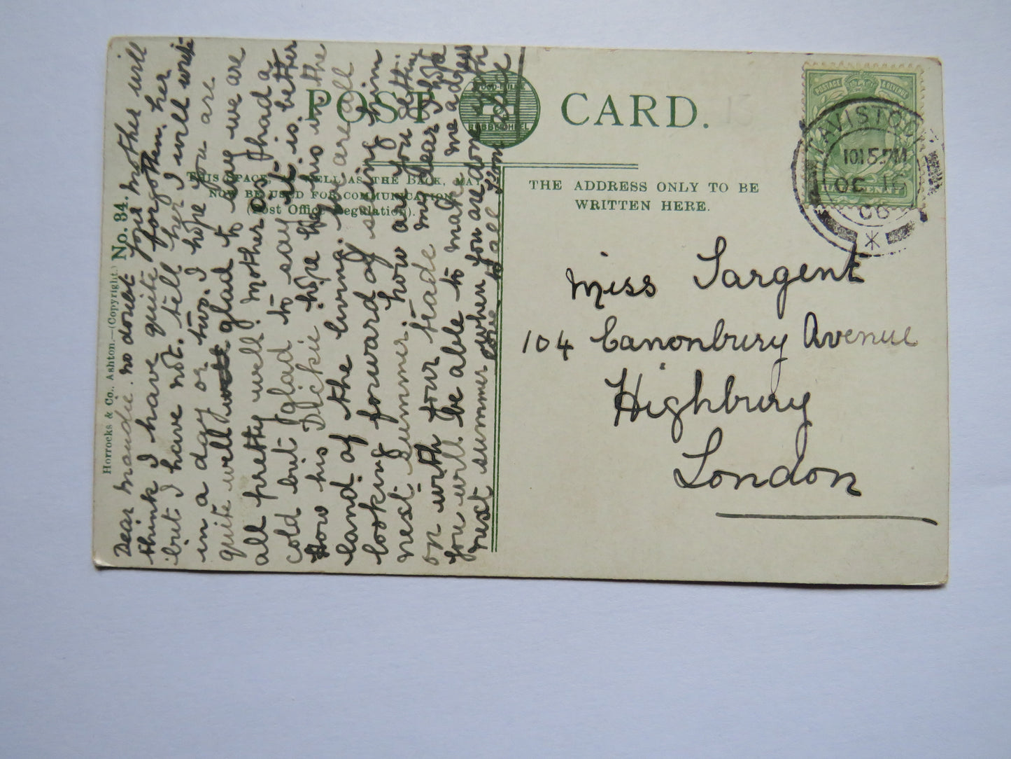 Vintage Postcard of Edinburgh, National Gallery & Castle