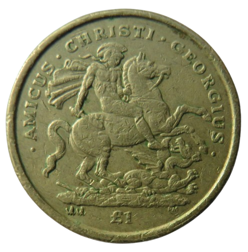 2003 Gibraltar £1 One Pound Coin