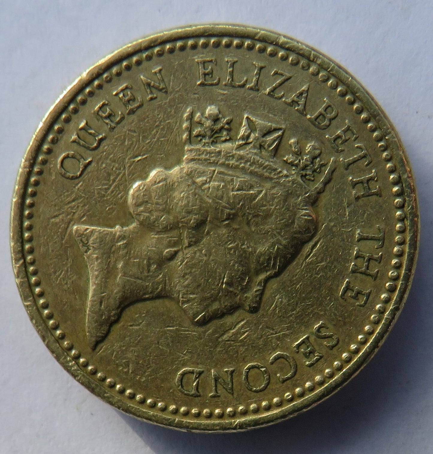 1999 Queen Elizabeth II Falkland Islands £1 One Pound Coin