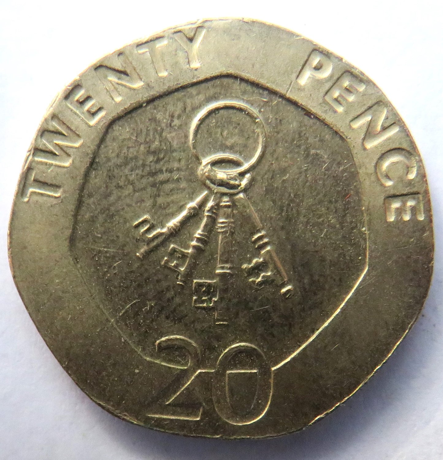 2012 Gibraltar Twenty Pence Coin
