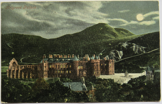 Vintage Postcard of Holyrood Palace, Edinburgh, 1905