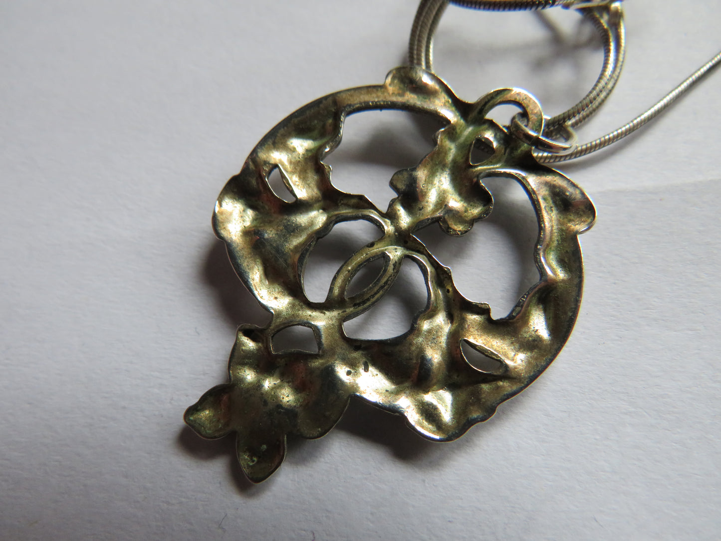 Ladies Sterling Silver Necklace & Pendant