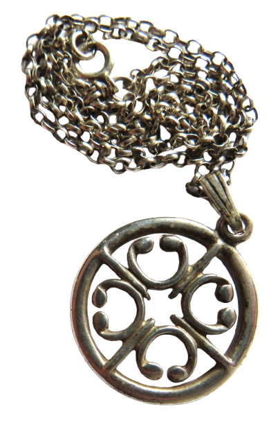 Ladies Sterling Silver Necklace & Pendant by Ola Gorie
