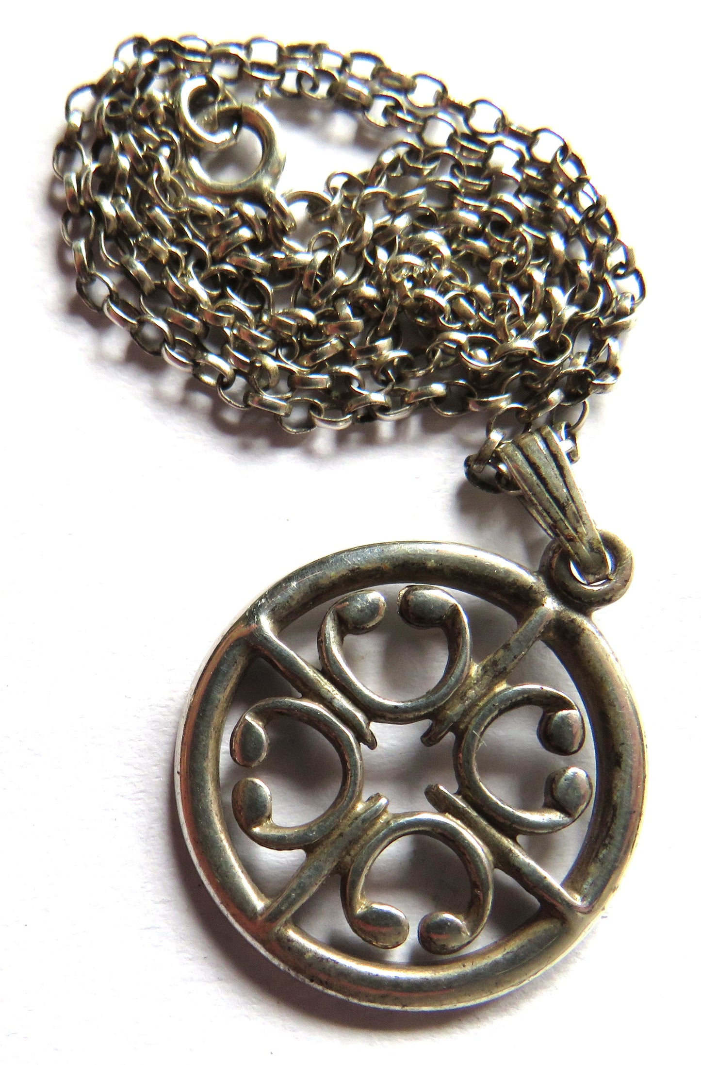 Ladies Sterling Silver Necklace & Pendant by Ola Gorie