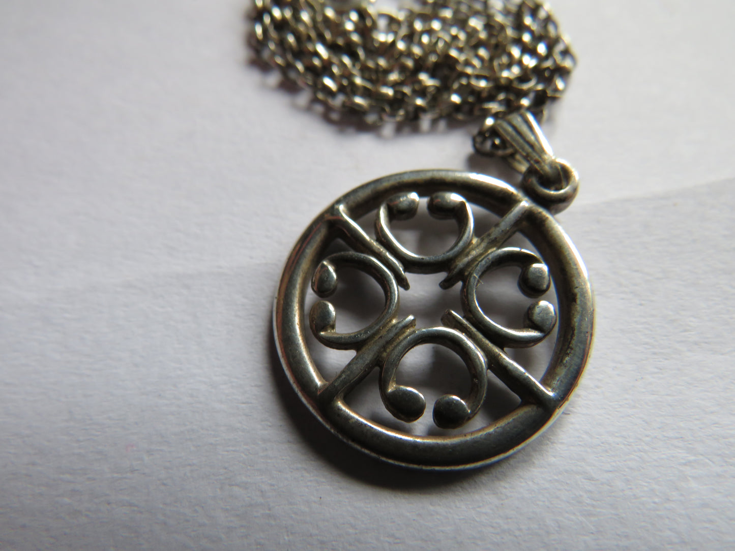 Ladies Sterling Silver Necklace & Pendant by Ola Gorie
