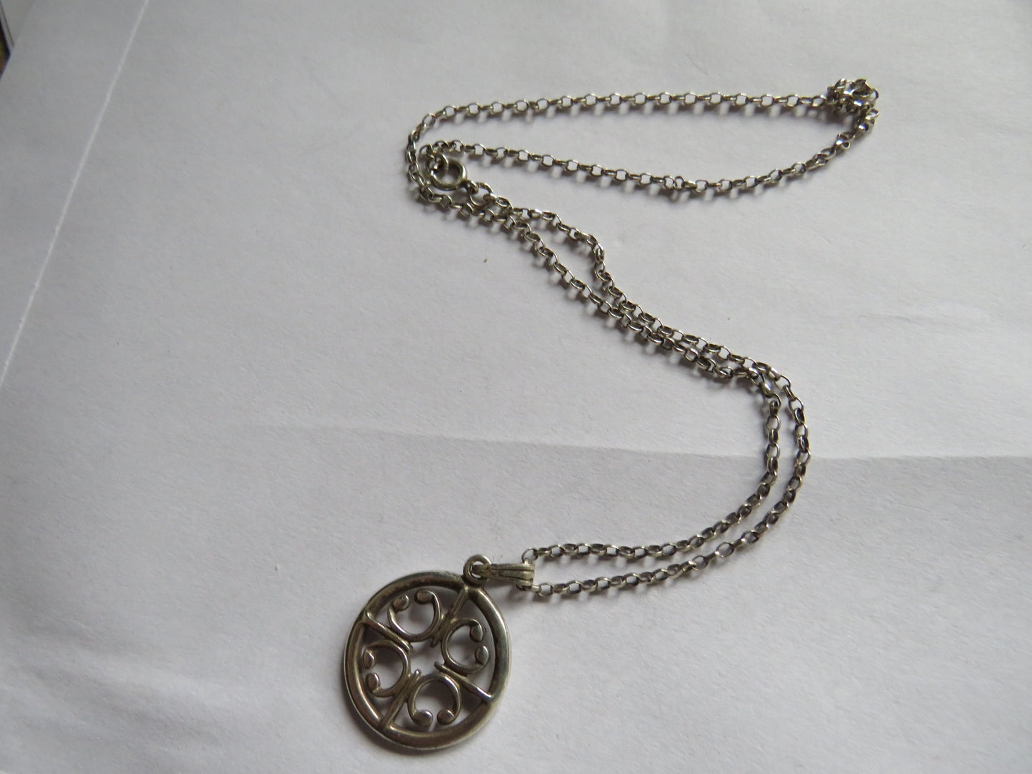 Ladies Sterling Silver Necklace & Pendant by Ola Gorie