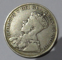 Load image into Gallery viewer, 1919 King George V Newfoundland Silver 50 Cents Coin
