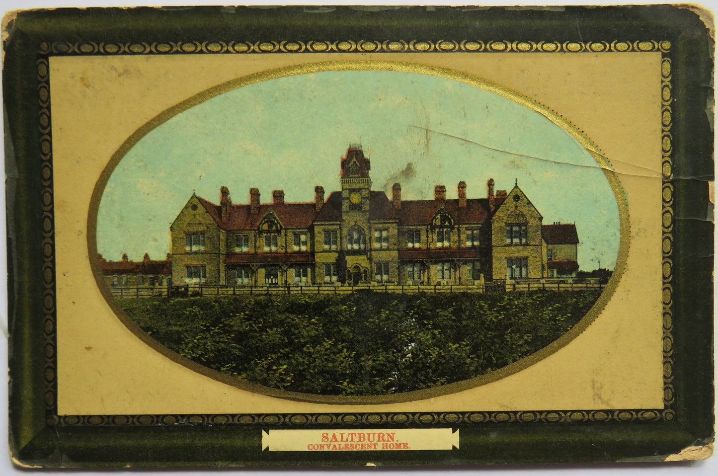Vintage Postcard of Saltburn Convalescent Home