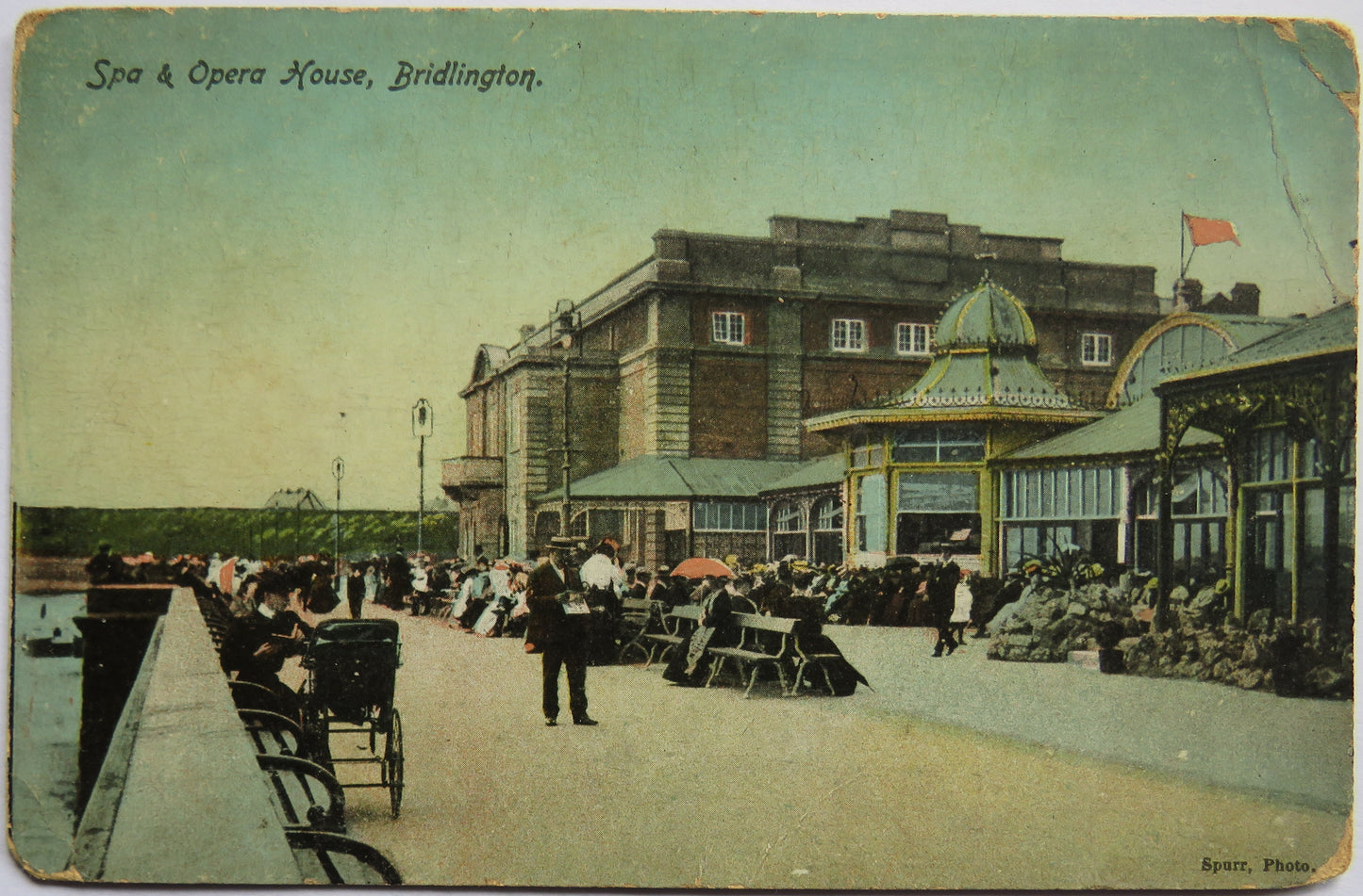 Vintage Postcard of Spa & Opera House, Bridlington