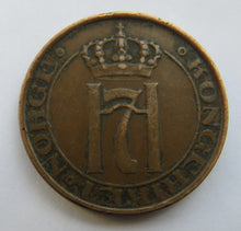 Load image into Gallery viewer, 1937 Norway 5 Ore Coin
