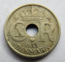 Load image into Gallery viewer, 1935 Denmark 10 Ore Coin
