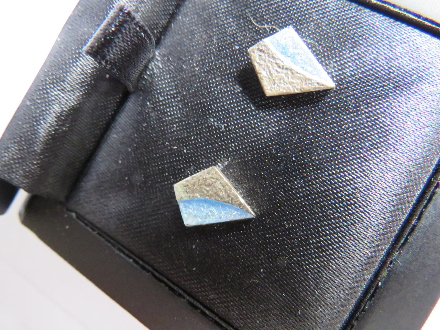 Stylish Pair of Ladies Sterling Silver Earrings By Sheila Fleet