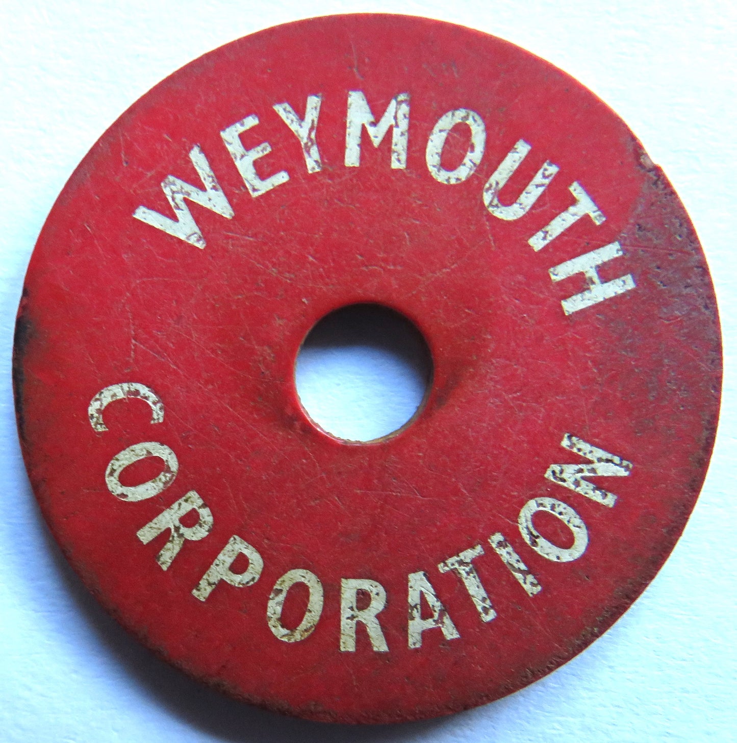 Weymouth Corporation Deposit 1/- Token