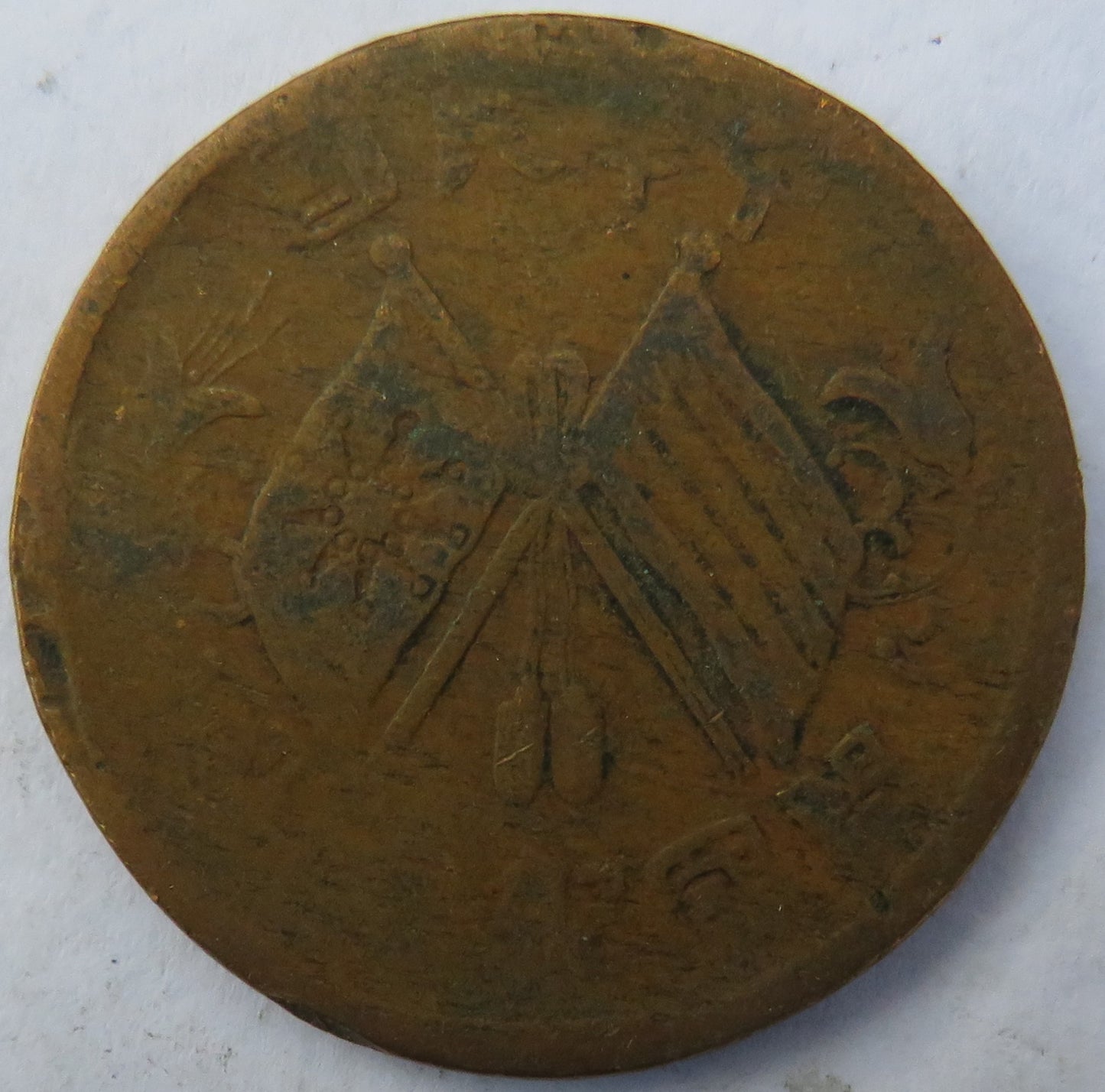 C1920 China 10 Cash Coin