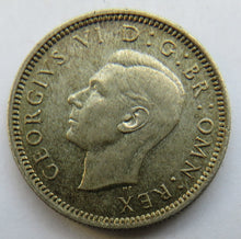 Load image into Gallery viewer, 1937 King George VI Silver Sixpence Coin In High Grade
